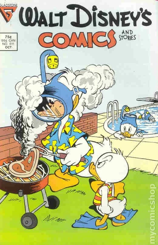 Walt Disney's Comics and Stories #511 FN 1986 Stock Image - Image 1 of 1