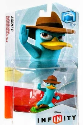 Boneco de ação Disney Infinity 1.0 Agent P Perry of Phineas & Ferb novo em perfeito estado - Imagem 1 de 3