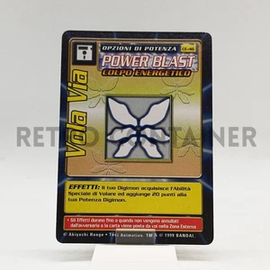 DIGIMON Digi-Battle Game TCG 1999 - Card ITA CE-46 Vola Via - Picture 1 of 1