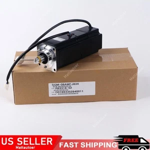 NEW Yaskawa SGM-08AWFJ83X Servo Motor In Box Expedited Shipping - Picture 1 of 5