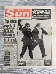 MICHAEL JACKSON UK Newspaper Clipping Article 12. July 1988 The Sun D468 - Picture 1 of 3