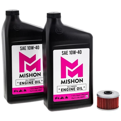 Kit de cambio de aceite de motor MISHON para Kawasaki KLX250 KLX140 KLX450R KLX110 KX450F Foto 1 de 4