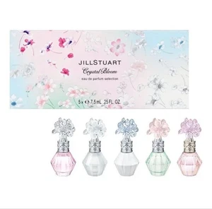 Jill Stuart Crystal Bloom Eau de parfum selezione 5 set 7,5 ml ciascuno elegante - Foto 1 di 4