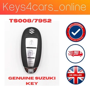 Genuine Original Suzuki:Swift/SX4/Vitara/S-CROSS PCF7952X 47  CHIP KEYLESS TS008 - Picture 1 of 3