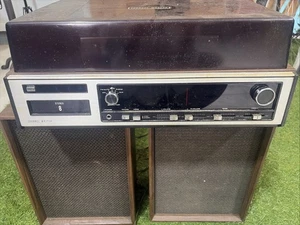 Vintage Channel Master 6676 AM/FM Stereo w/ 8 Track With Original Speakers - Picture 1 of 10