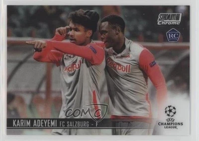 2020-21 Topps Stadium Club Chrome UCL Karim Adeyemi #20 Rookie RC - Image 1 of 2