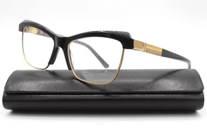 Cazal Mod 2501 Anteojos Titanio Negro Dorado Gris 001 Auténticos 53mm - Imagen 1 de 6