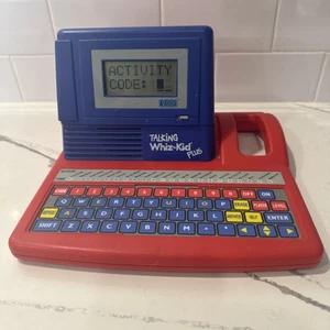 VTech Talking Whiz Kid Plus Vintage Educational Toy Tested No Battery Cover - Picture 1 of 11