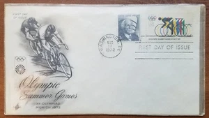 1972 Olympic Summer Games First Day of Issue Unused - Picture 1 of 4