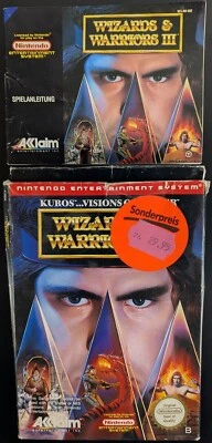 Wizards & Warriors III 3 Nintendo NES gebraucht nur OVP und Anleitung ohne Spiel - Bild 1 von 2