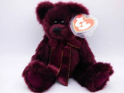 Ty Attic Treasures - Beargundy the Bear - (1993, retirado) Foto 1 de 4