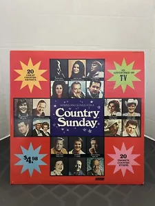 Country Sunday LP 1973 Capitol Special Markets SL-6895 Vinyl Record - Picture 1 of 4