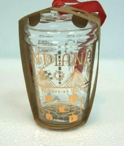 NUEVO 2021 STARBUCKS Been There Series ORNAMENTO DE VIDRIO NAVIDEÑO - INDIANA - Imagen 1 de 5