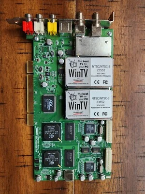 Hauppauge WinTV - NTSC/NTSC-J - 23552 - REV D492 - PCI TV Dual Tuner Card - Image 1 of 4