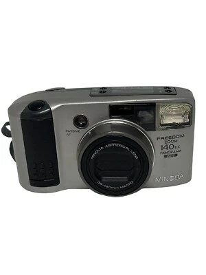 Minolta Freedom Zoom 140EX Panorama Date Camera UNTESTED Needs Batteries - Image 1 of 4