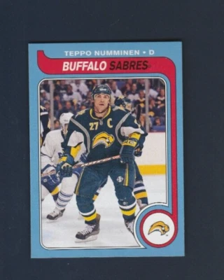 2008-09 OPC O-pee-chee 79-80 Retro # 608 Teppo Numminen - Image 1 of 2