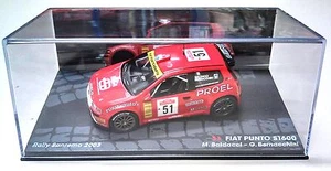 FIAT PUNTO S1600 SANREMO 2003 BALDACCI 1:43 RALLY COLLECTIBLE DIECAST CAR - IXO - Picture 1 of 2