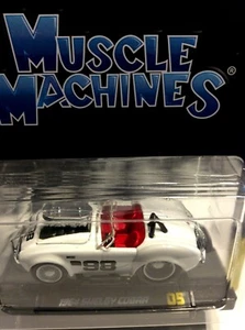 Muscle Machines Series 1 #05 1/64 Scale 1964 SHELBY COBRA NEW - Picture 1 of 4