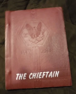 GREENWOOD WISCONSIN HIGH SCHOOL THE CHIEFTAIN YEARBOOK 1947 - 48 JEANETTE PLAUTZ - Picture 1 of 10