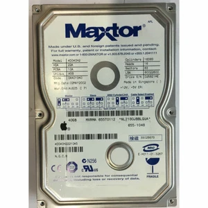 4D040H22210A5 - Maxtor 40GB 5400 RPM IDE  3.5" HDD - Picture 1 of 1