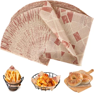 (200 Stück) Burger Papier, 20 X 30 Cm Butterbrotpapier, Wachspapier Für Lebensmi - Bild 1 von 12