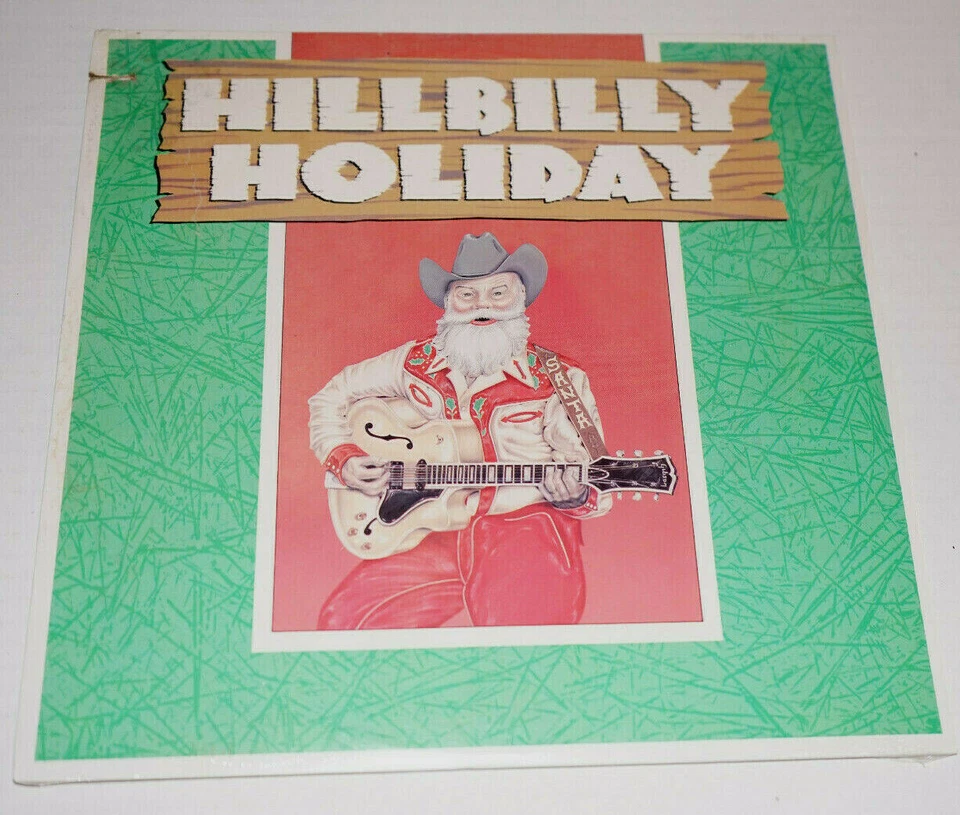 Hillbilly Holiday LP 1988 Rhino Records Bill Monroe Tex Ritter Buck Owens