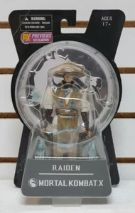 2015 Mezco Toyz: Mortal Kombat X Raiden 6" Action Figure, PX Exclusive - *READ* - Picture 1 of 17