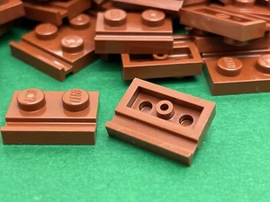 Lego Türschienenplatten, flach, modifiziert, rotbraun, Nr. 32028 / 20 Stück - Bild 1 von 12