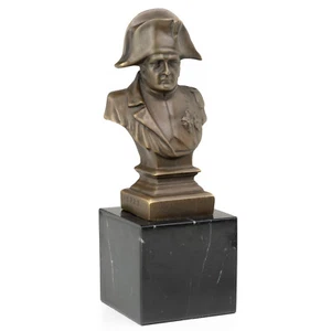Figura de bronce Moritz busto emperador Napoleón altura 20 cm 1,4 kg escultura estatua antigua - Imagen 1 de 7