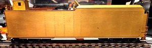 OLDER BRASS KTM? O SCALE LONG HAUL TENDER WITH DOG HOUSE KADEE COUPLERS, G COND. - Picture 1 of 7