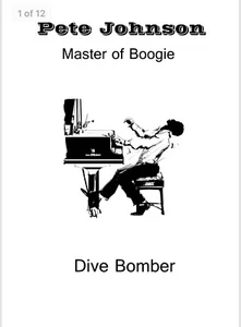 "Dive Bomber" by Pete Johnson Sheet Music - Picture 1 of 2