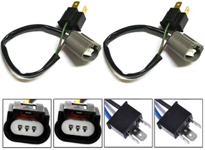Conversion Wire Seal Beam H5054 to 9008 H13 Two Harness Head Light Bulb Adapter - Picture 1 of 6