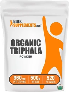 BulkSupplements Organic Triphala Powder - 960mg per Serving - Picture 1 of 12