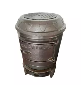 Heavy-Duty Cast Iron & Steel Wood Stove – 20,000 BTU | High-Efficiency Heating - Picture 1 of 4