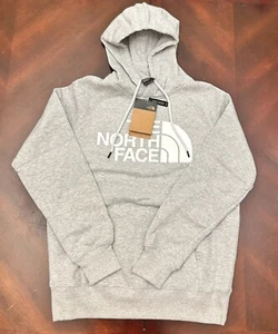 The North Face Half Dome Hoodie Sweatshirt Womens M Gray Pullover Stretch New - Picture 1 of 5