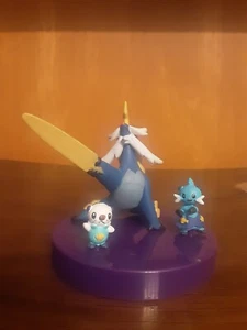 Tomy T-Arts Yujin Zukan Oshawott Dewott Samurott 1/40 Figure Authentic Pokemon - Picture 1 of 5