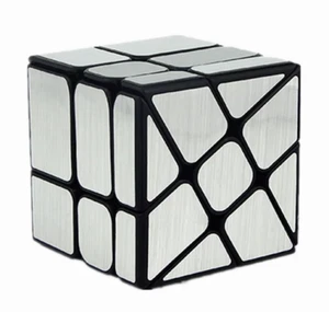 Moyu Cubing Classroom Windmill Windmirror Magic Cube Brushed Silver Puzzle - Picture 1 of 3