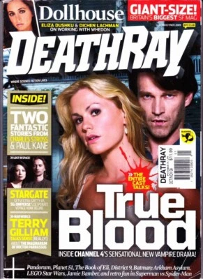 DEATHRAY #21 - 2009 UK magazine - Terry Gillium & Eliza Dushku interviews - Image 1 of 3