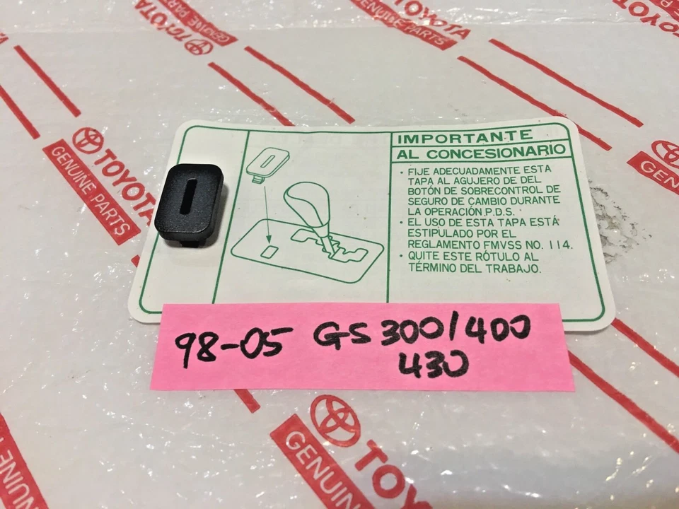 *НОВЫЙ LEXUS GS300 GS400 GS430 OEM ПЕРЕКЛЮЧАТЕЛЬ ПЕРЕДАЧ ЗАМОК КРЫШКА ОТДЕЛКА ПЕРЕКЛЮЧАТЕЛЬ - Изображение 1 из 1