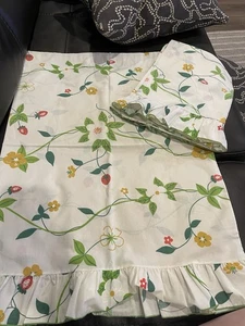 Vintage Utica Erdbeere Patch Pleshette volle Größe Kissenbezüge 2er Set - Bild 1 von 6