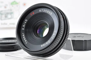1yr Wty for US CONTAX Carl Zeiss Tessar T* 45mm f/2.8 MF Lens Pancake Japan #617 - Picture 1 of 18
