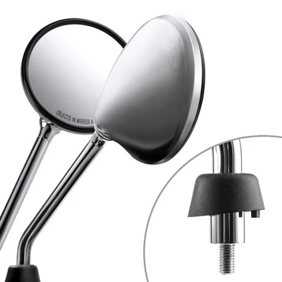 -OE repuesto espejo convexo acero x PAR (L+R) se adapta a Piaggio Liberty 200 4 tiempos Foto 1 de 4