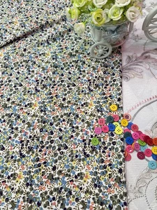 ✅Monsoons Soft Handle Viscose Challis Rayon Dress Blouse Fabric 3 Mtr Berries - Picture 1 of 2