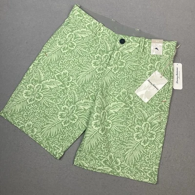 Pantalones Cortos de Golf Tommy Bahama On Par Putting Greens Estampado Tropical 9” Hombres Talla 29 Nuevos con Etiquetas Foto 1 de 4