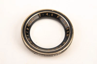 Agrupación de elementos frontales de lente Kodak Anastigmat 10,5 cm f/4,5 V17 Foto 1 de 3