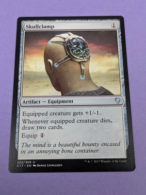 MTG Magic: Commander 2017: Skullclamp #222/309 Uncommon - NM - Image 1 of 3