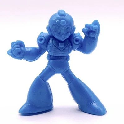 Power Rock Man Blue Capcom Mega Man Eraser Mascot Mini Figure Bambola di... - Immagine 1 di 4