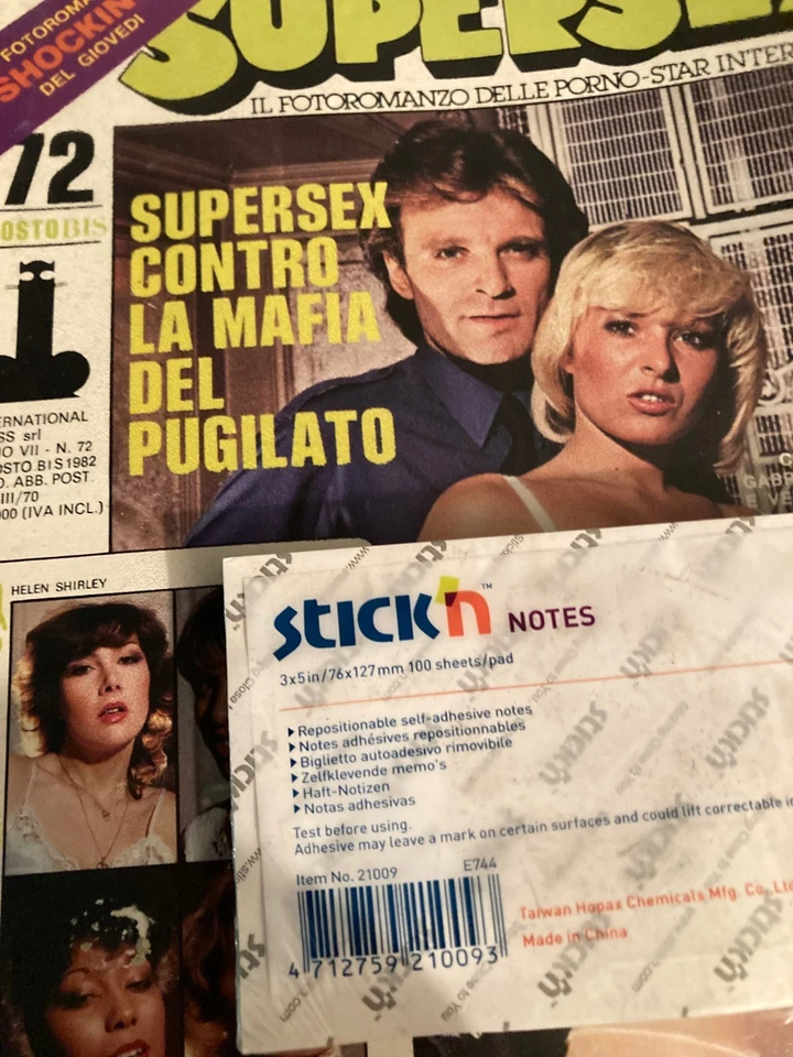RIVISTA VINTAGE - SUPERSEX N. 72 - Immagine 1 di 1