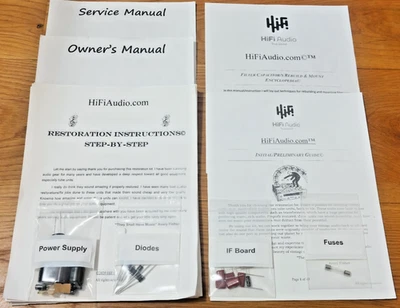 Kit de restauração Heathkit SB-301 atualização recapitulação capacitor reconstrução - Imagem 1 de 4