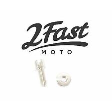 2FastMoto Single Chrome Cable Adjuster 8mm for Motorcycles Scooters  01-8003c